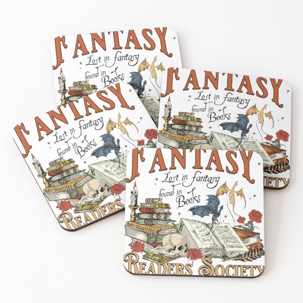 Item preview, Fantasy Readers Society designed and sold by twindragonthreads.