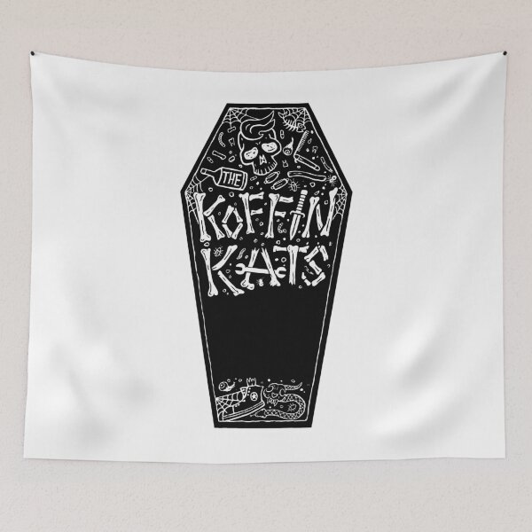 Item preview, Black Coffin Punk Rock Band  designed and sold by FourtyNinen.