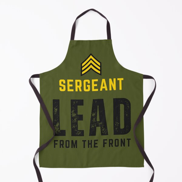 Item preview, Sergeant Lead From The Front Military Quote Tactical Army Design designed and sold by CHANCHANAI.