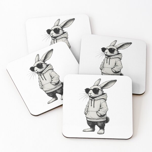 Item preview, Bunny Face with Sunglasses Easter Day designed and sold by AnitaBice.