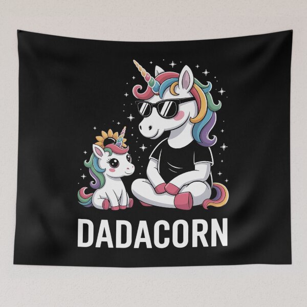 Item preview, Dadacorn Muscle Unicorn A Father Daughter designed and sold by TrinaEspinoza.
