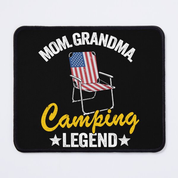 Item preview, Mom Grandma Camping Legend American Flag Women Camping designed and sold by SylviaYLaughlin.