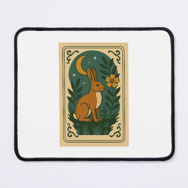 Item preview, Retro Collection Card - New Moon Hare designed and sold by Foresight-STU.