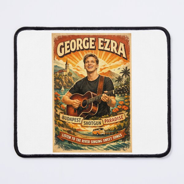 Item preview, EZRA BUDAPEST SHOTGUN PARADISE LISTEN TO THE RIVER SINGING SWEET SONGS designed and sold by hanie3dick.