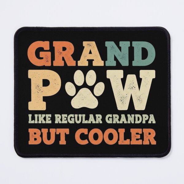 Item preview, Dog Lover Grandpa Club Funny Grand Paw Dog Owner Fathers Day designed and sold by OlakunleOloroz.