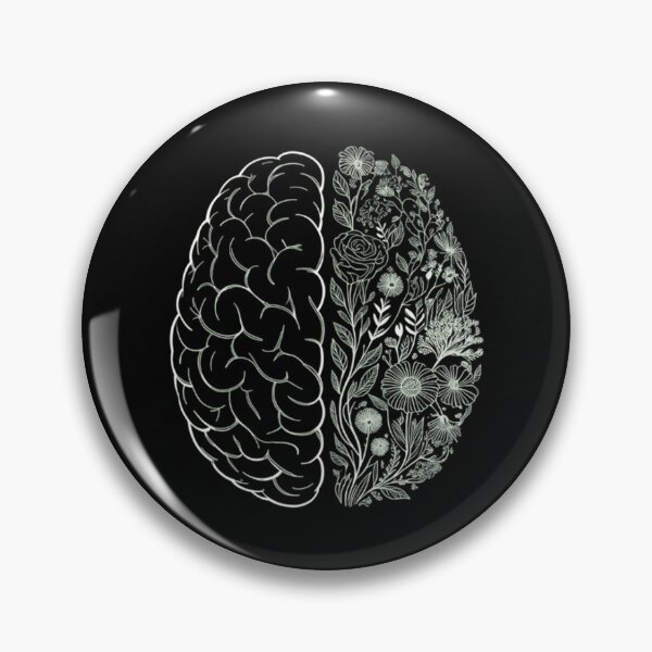 Artikelvorschau, Floral Brain Mental Health Eco-Friendly Nurse entworfen und verkauft von TrinaEspinoza.