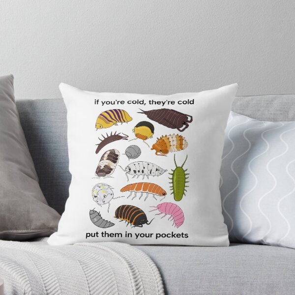 Item preview, If you're cold, they're cold: put isopods in your pockets designed and sold by rornelson.