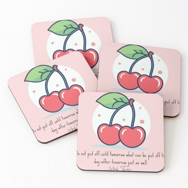 Item preview, Cherries Procrastination  designed and sold by Mcooper1984.