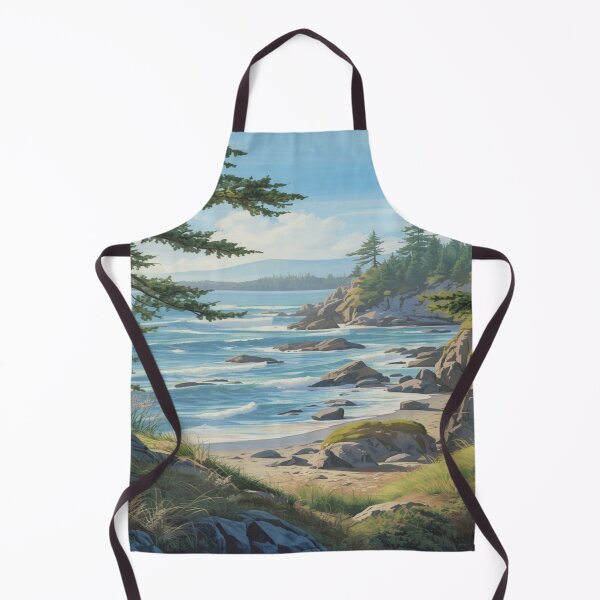 Item preview, Serene Rocky Beach Shoreline designed and sold by burbankdesigns.