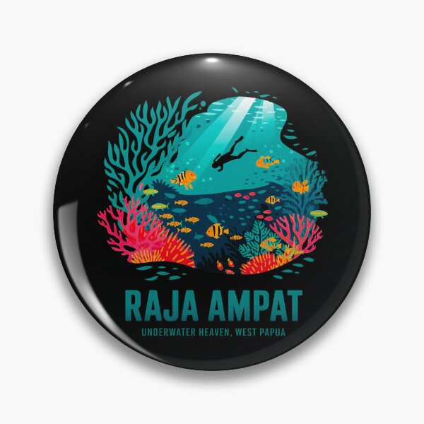 Item preview, Raja Ampat Underwater Heaven West Papua Diving Ocean Coral Reef Travel designed and sold by maseno.