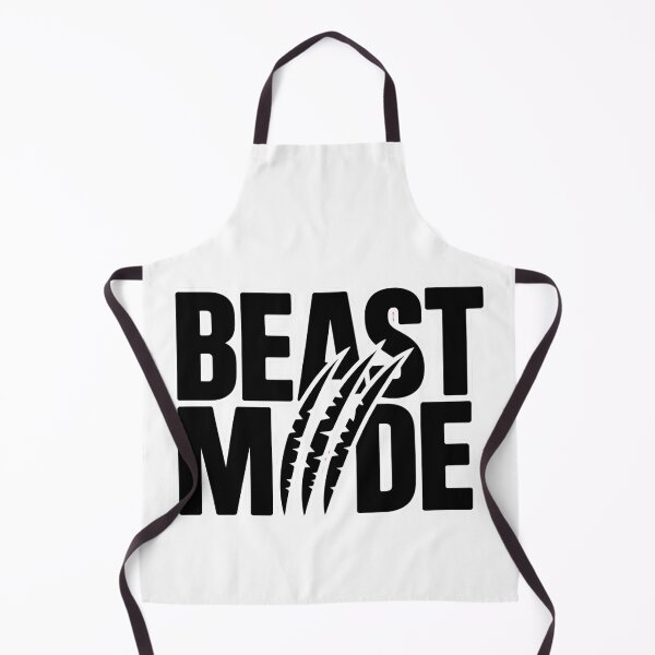 Item preview, Beast Mode Typography Gym Motivation Workout Fitness Design designed and sold by HobsS.