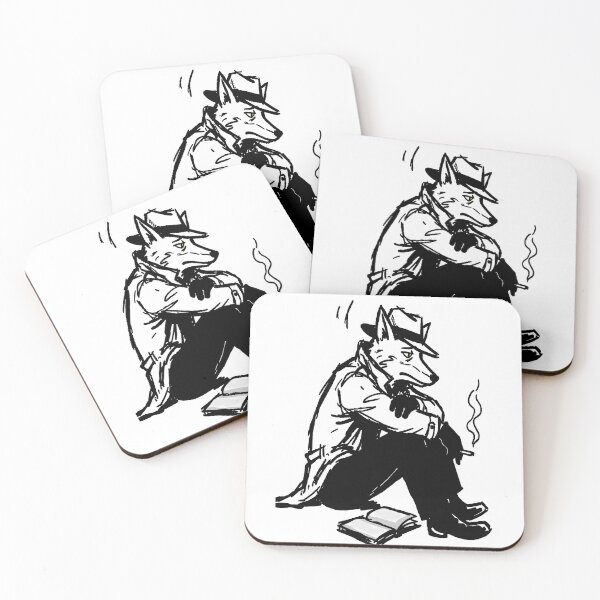 Item preview, Detective Fox Noir Sketch designed and sold by MTacher.