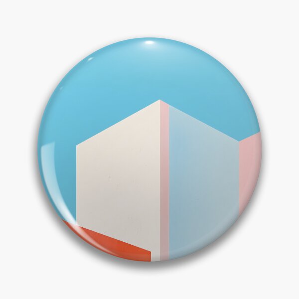 Item preview, Colorful Minimalist Architecture Perspective Poster designed and sold by Mindrender.