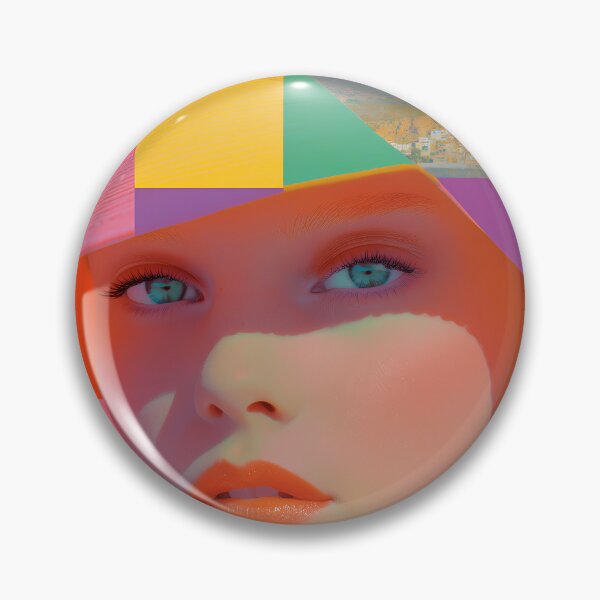 Item preview, Colorful Portrait Montage Art designed and sold by Mindrender.