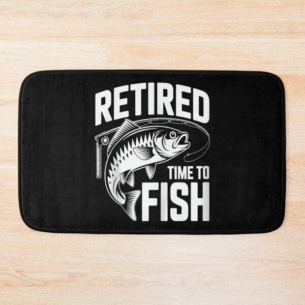 Item preview, Retired Time To Fish Funny Bass Fishing Retro designed and sold by SylviaYLaughlin.