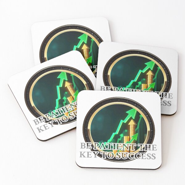 Item preview, Be Patient: The Key To Success Motivational Quote designed and sold by DriftScents.