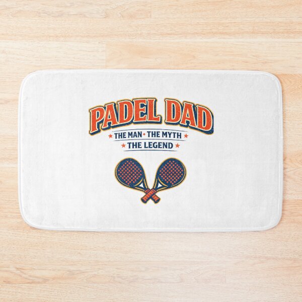Item preview, Padel Dad The Man,Myth and Legend - Funny Gift for Fathers designed and sold by SylviaYLaughlin.