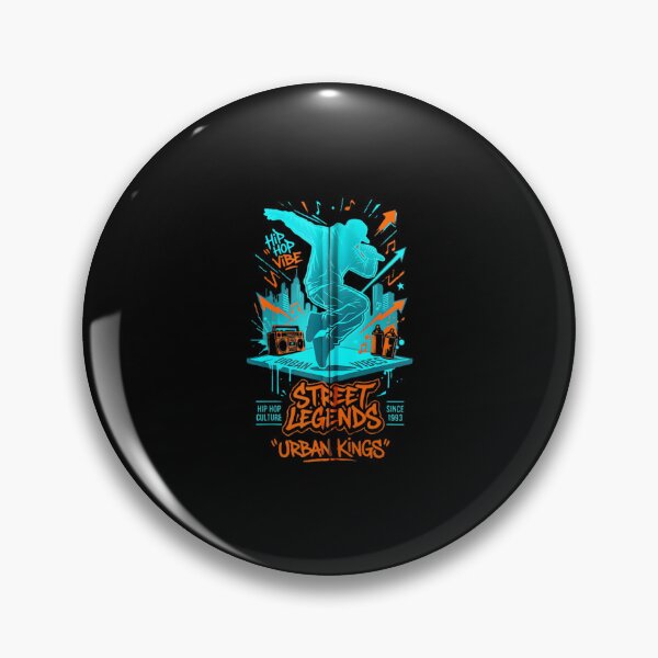 Item preview, Old School Hip Hop Legends Break-dancer Graffiti designed and sold by SylviaYLaughlin.