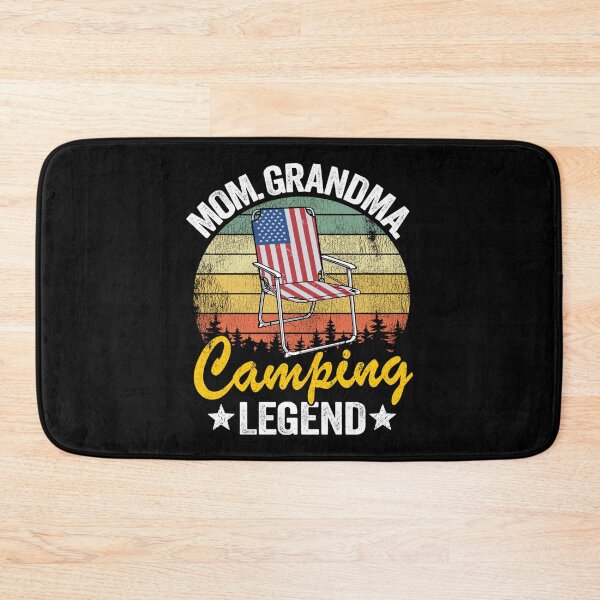 Item preview, Mom Grandma Camping Legend American Flag Women Camping Long Sleeve T-Shirt 90 designed and sold by SylviaYLaughlin.