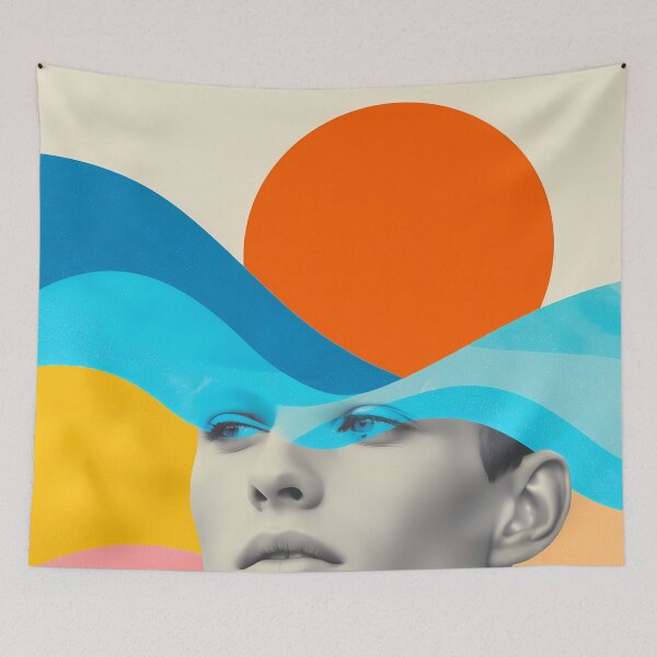 Item preview,  Colorful Portrait Montage Art designed and sold by Mindrender.