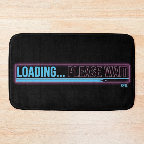 Item preview, Loading Please Wait Funny Tech Design | Sarcastic Progress Bar Graphic Tee designed and sold by Mysterious Shop.