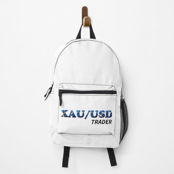 Item preview, XAU/USD Gold Trader - Luxury Blue & Gold Marble Typography designed and sold by DriftScents.