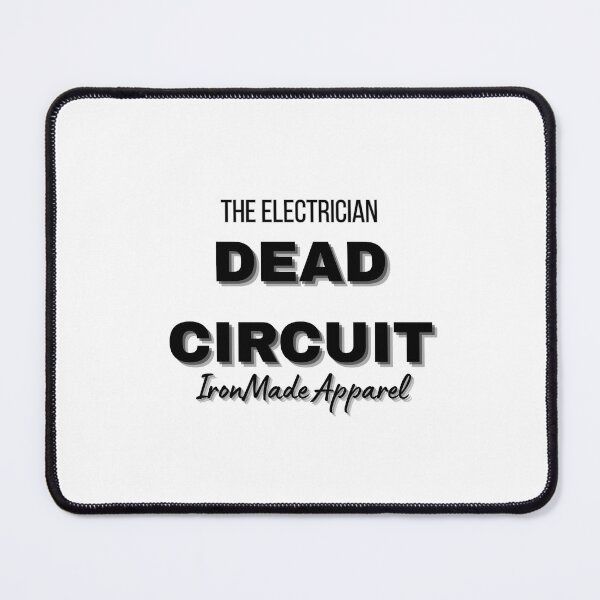 Item preview, Dead Circuit Electrician Shirt – Funny Electrical Humor Tee for Linemen, Wiremen & Trade Pros designed and sold by IronMade Apparel.