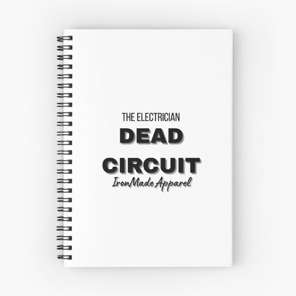 Item preview, Dead Circuit Electrician Shirt – Funny Electrical Humor Tee for Linemen, Wiremen & Trade Pros designed and sold by IronMade Apparel.
