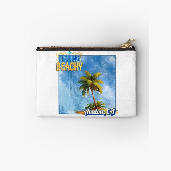 Item preview, Feeling Beachy – Avalon CA Palm Tree Shirt | Catalina Island Coastal Vibes designed and sold by DonnaRaine.