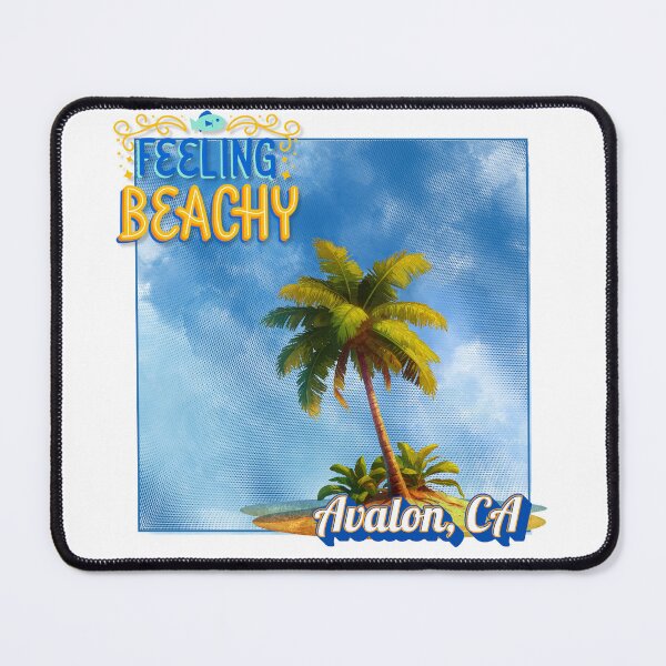 Item preview, Feeling Beachy – Avalon CA Palm Tree Shirt | Catalina Island Coastal Vibes designed and sold by DonnaRaine.
