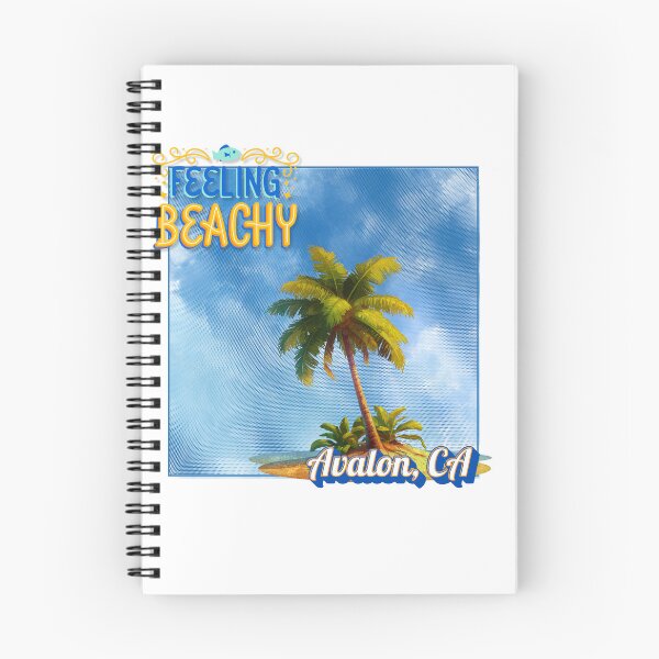 Item preview, Feeling Beachy – Avalon CA Palm Tree Shirt | Catalina Island Coastal Vibes designed and sold by DonnaRaine.