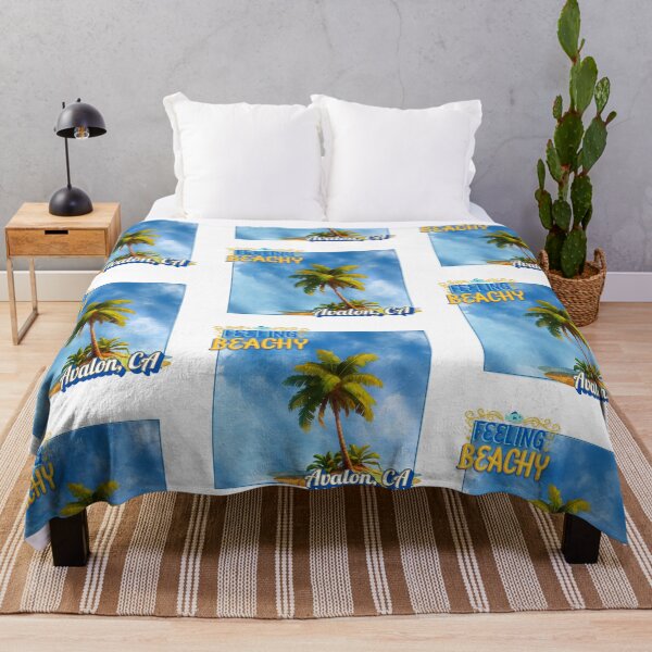 Item preview, Feeling Beachy – Avalon CA Palm Tree Shirt | Catalina Island Coastal Vibes designed and sold by DonnaRaine.