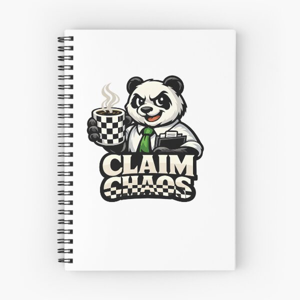 Item preview, Claim Chaos Medical Biller – Funny Panda Medical Billing Specialist Gift designed and sold by ClinicalHubs.