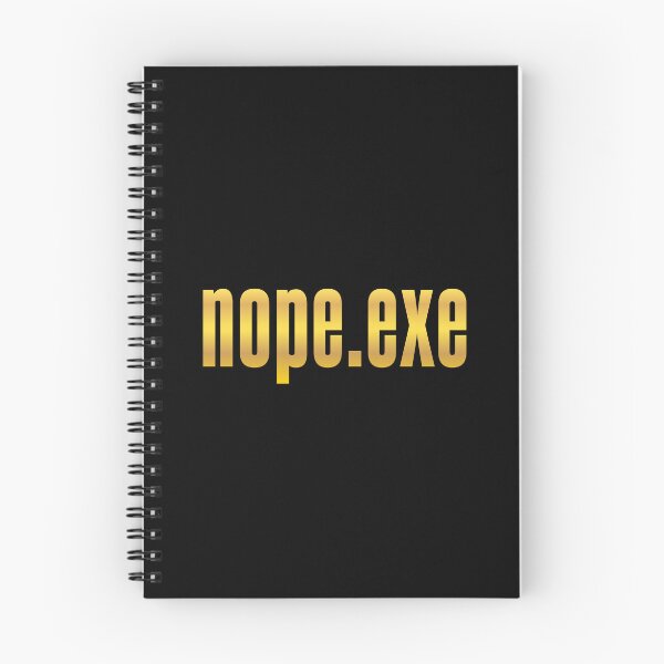 Item preview, Nope.exe, Golden designed and sold by Memes N Lore .