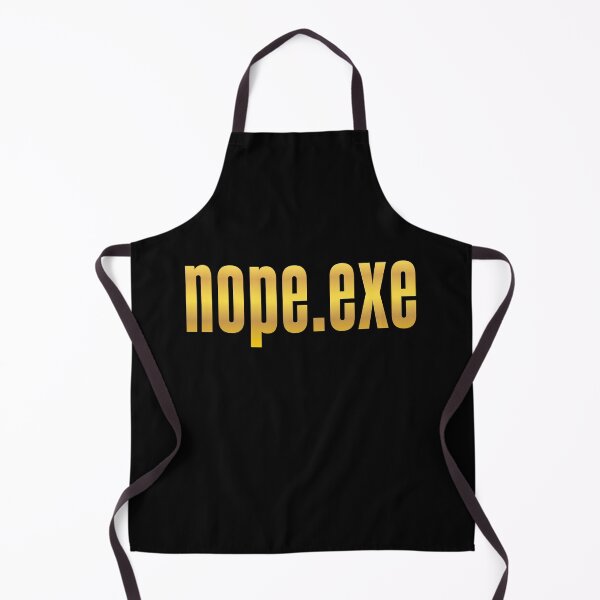Item preview, Nope.exe, Golden designed and sold by Memes N Lore .