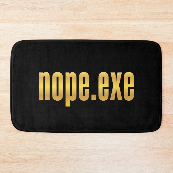 Item preview, Nope.exe, Golden designed and sold by Memes N Lore .