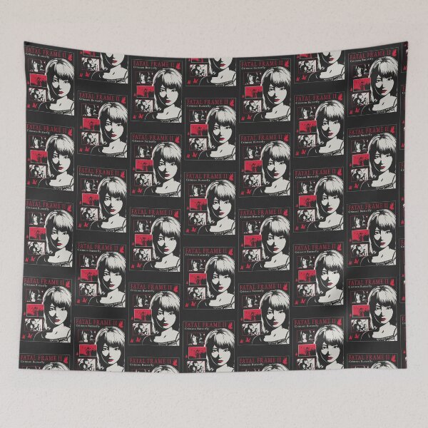 Item preview, Design inspired by Fatal Frame 2 Remake – Red and Black Japanese Horror designed and sold by xiao096.