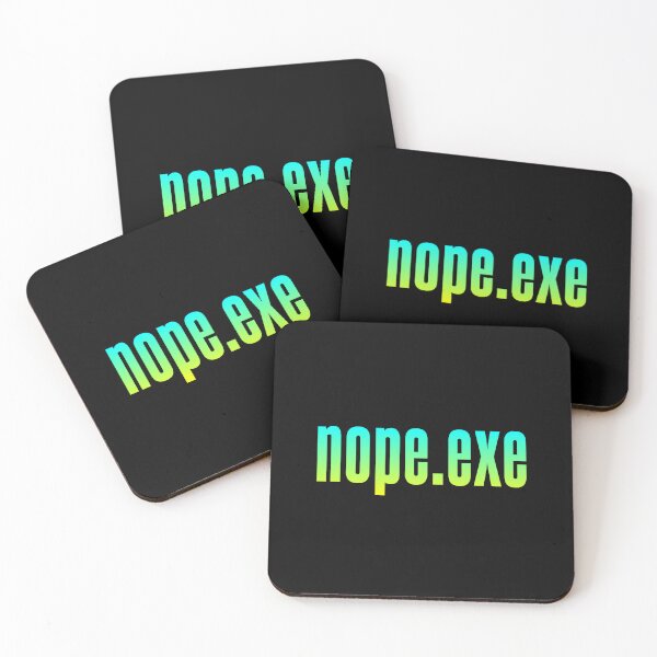 Item preview, Nope.exe, Green designed and sold by Memes N Lore .