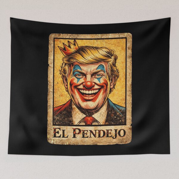 Item preview, Trump El Pendejo Funny Political Clown Satire designed and sold by schoolofbullies.