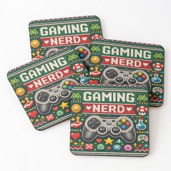 Item preview, Gaming nerd, cool knitting pattern designed and sold by Mauswohn.