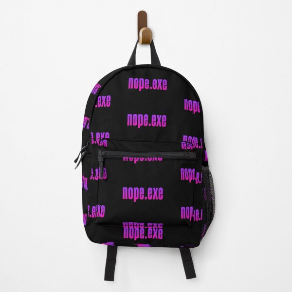 Item preview, Nope.exe, Pink designed and sold by Memes N Lore .