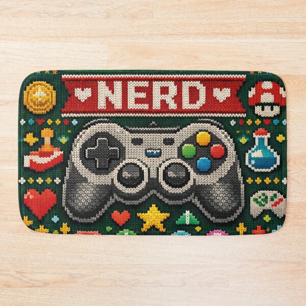Item preview, Gaming nerd, cool knitting pattern designed and sold by Mauswohn.