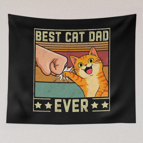 Item preview, Best Cat Dad Ever Funny Cat Lover Gift designed and sold by Ortigzitoun.