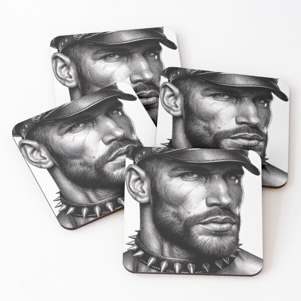 Item preview, Gay Leather Daddy Tough Pride Defiant Currency Tom of Finland Tribute Gay Pride Graphic Design designed and sold by ItsAKinkThing.
