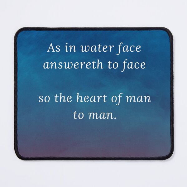 Item preview, Proverbs 27:19 designed and sold by Undonemadenew.