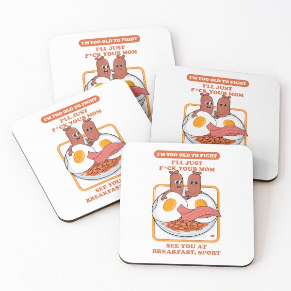 Item preview, Offensive rude breakfast joke – “see you at breakfast, sport” dark humor design (U.S. Spelling on light colors) designed and sold by messy-nessie.