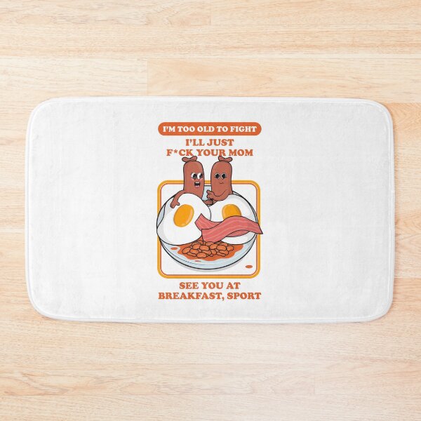 Item preview, Offensive rude breakfast joke – “see you at breakfast, sport” dark humor design (U.S. Spelling on light colors) designed and sold by messy-nessie.