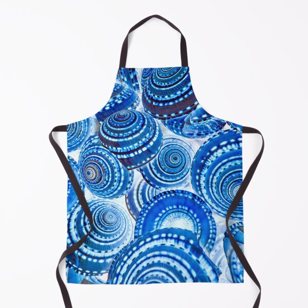 Item preview, Retro Blue Shell Pattern designed and sold by aadventures.