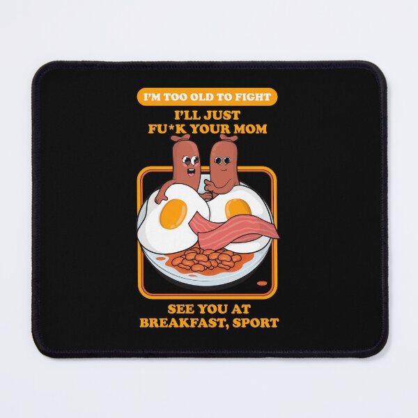 Item preview, Offensive rude breakfast joke – “see you at breakfast, sport” dark humor design (U.S. Spelling on dark colors) designed and sold by messy-nessie.
