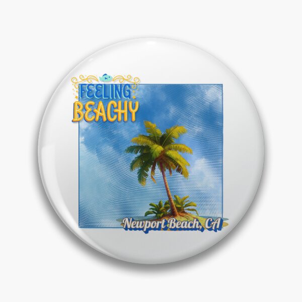 Item preview, Feeling Beachy – Newport Beach CA Palm Tree Shirt | California Coastal Summer Vibes designed and sold by DonnaRaine.